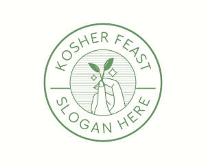 Nature Agriculture Leaf logo design