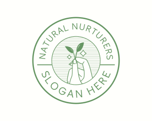 Nature Agriculture Leaf logo design