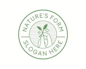 Nature Agriculture Leaf logo design