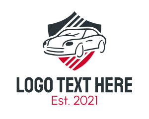 Automotive Sports Racing Badge  logo