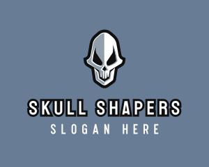 Scary Skull Avatar logo design