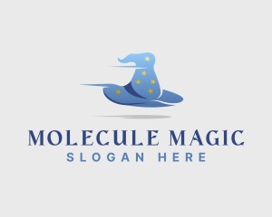 Fast Magic Wizard Hat logo design