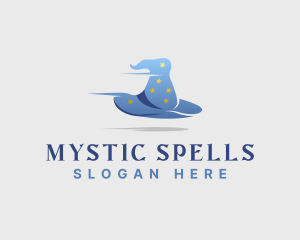Fast Magic Wizard Hat logo
