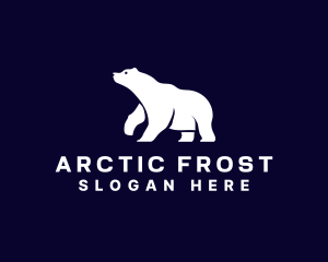 Polar Bear Animal logo design