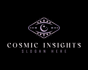 Astrology Lunar Eye logo design