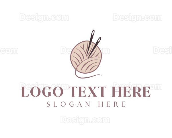 Handmade Needle Yarn Logo