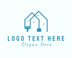 Tidy - Residential House Cleaning logo design