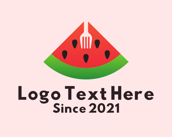 Watermelon logo example 3