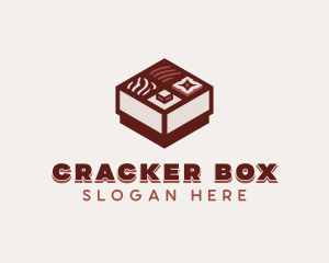 Chocolate Snack Box logo design