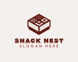 Chocolate Snack Box logo design