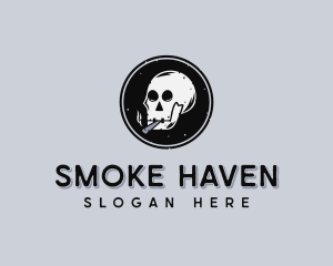 Smoke Skull Cigarette logo