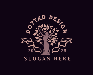 Beauty Wellness Goddess Tree logo design