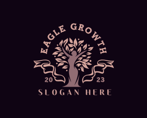 Beauty Wellness Goddess Tree logo design