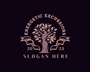 Beauty Wellness Goddess Tree logo design