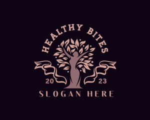 Beauty Wellness Goddess Tree logo design