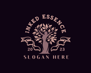 Beauty Wellness Goddess Tree logo design