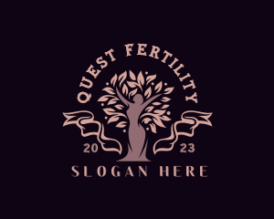 Beauty Wellness Goddess Tree logo design