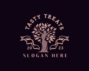 Beauty Wellness Goddess Tree logo design