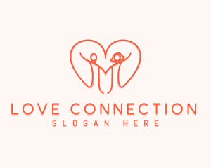 Love Couple Counseling logo design