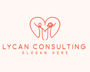 Love Couple Counseling logo design