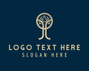 Organic Gold Tree logo