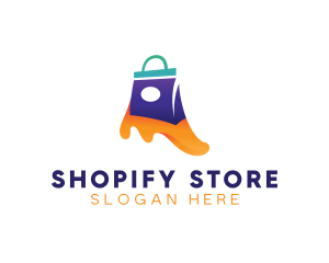 Shopping Bag Store logo design