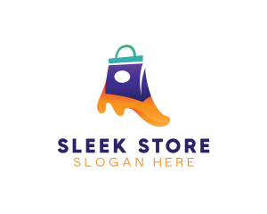 Shopping Bag Store logo design