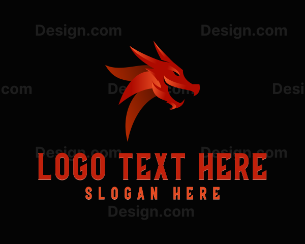 Dragon Monster Avatar Logo