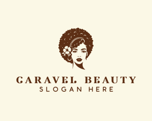 Woman Beauty Salon logo design