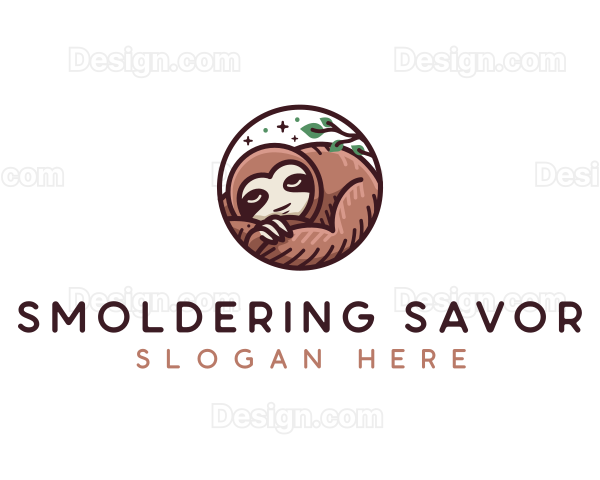 Sleeping Sloth Sanctuary Logo