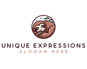 Sleeping Sloth Sanctuary Logo