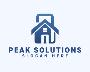 House Padlock Realty Logo