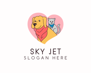 Cute Animal Pet logo