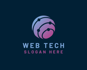 Sphere Tech Web Developer logo design