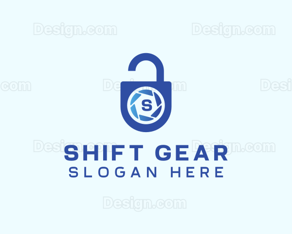 Camera Shutter Lock Logo