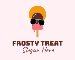 Cool Summer Popsicle  logo