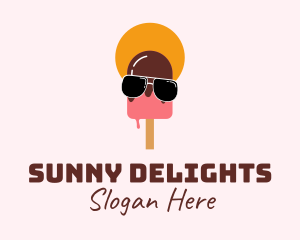 Cool Summer Popsicle  logo