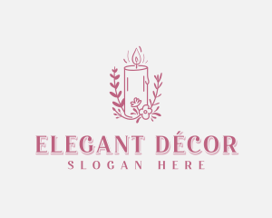 Souvenir Decoration Candle logo design