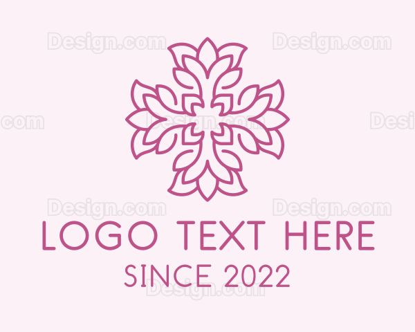 Organic Flower Boutique Logo