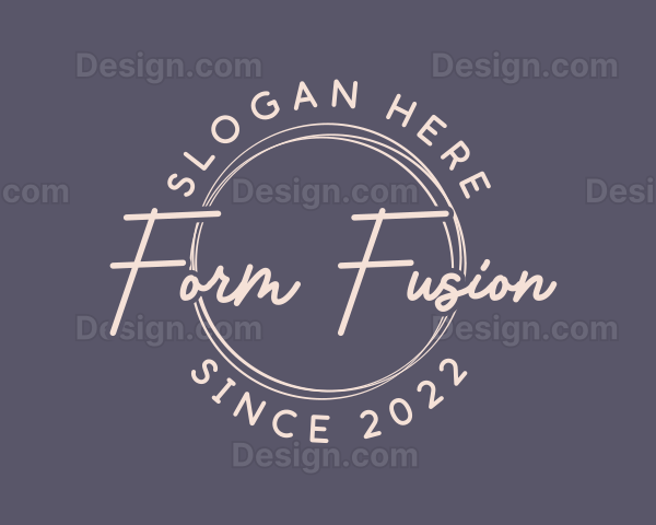 Fancy Business Firm Logo