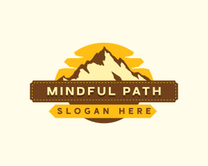 Peak Mountain Travel logo design