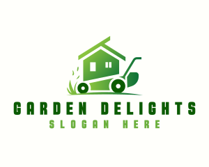 Mower Yard Landscaping logo design