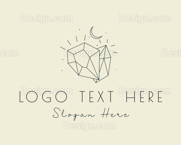 Gemstone Moon Jewelry Logo