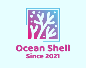 Underwater Coral Reef  logo design