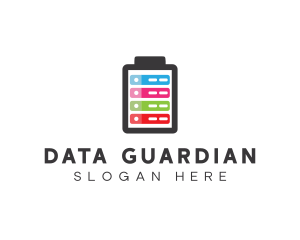 Full Data Servers logo design