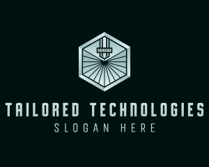 Laser Engraving Manufacturing logo