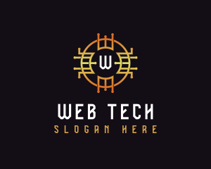 Digital Tech Cryptocurrency logo design