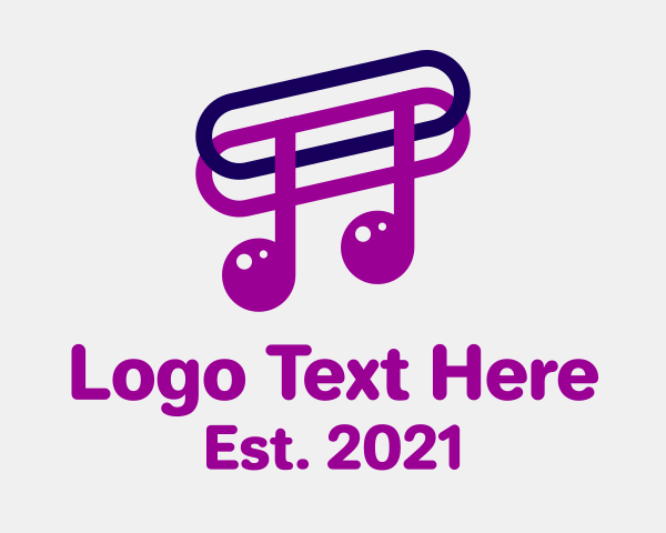 Song Writer logo example 3