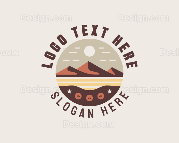 Desert Outdoor Travel Logo