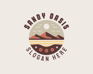 Desert Outdoor Travel logo design